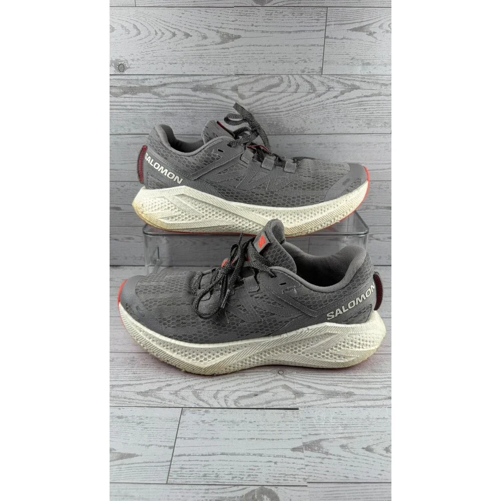 Salomon Aero Glide 3 478106 Gray 9D Men's Energy EVO Foam Running Shoes #929